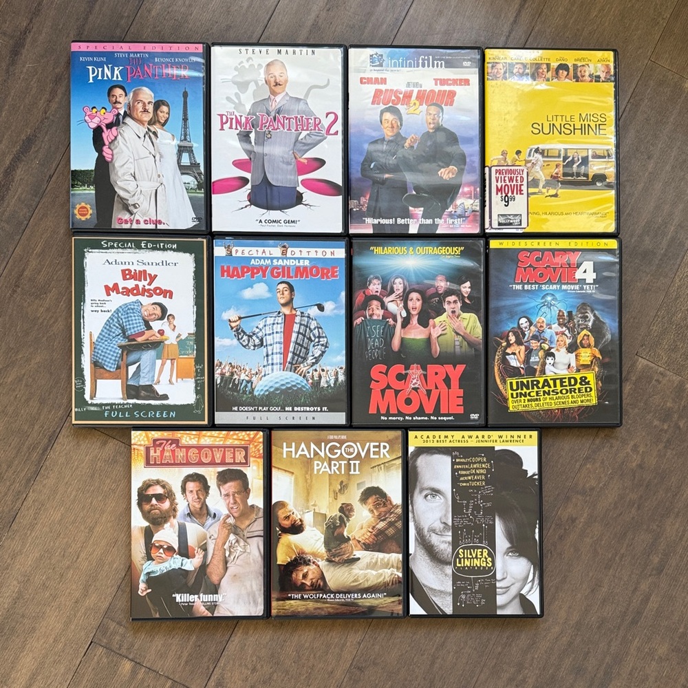 Mixed Comedy DVD Lot - Assorted Movie Titles